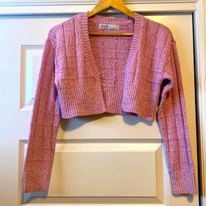 Free people beach cropped sweater cardigan